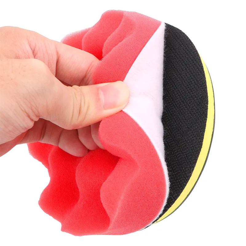 Polish Pad Set Buffer - 12 adet/takım araba parlatma pedi boya