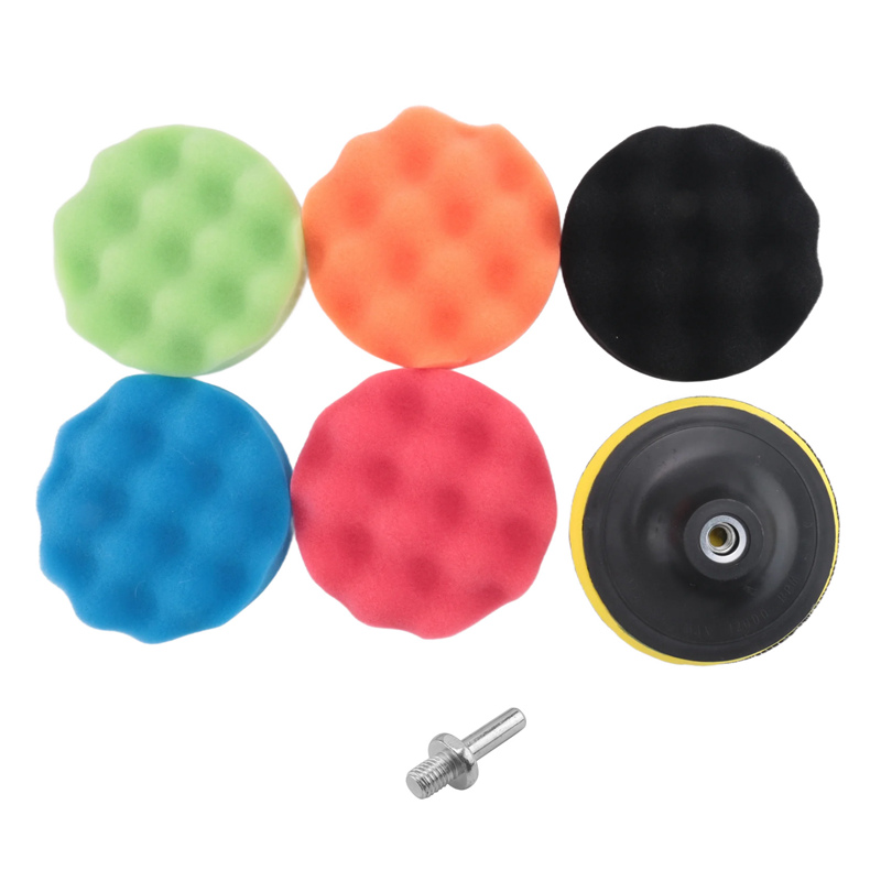 Polish Pad Set Buffer - ABJA-8 adet/takım Araba Sünger Parlatma Pedi