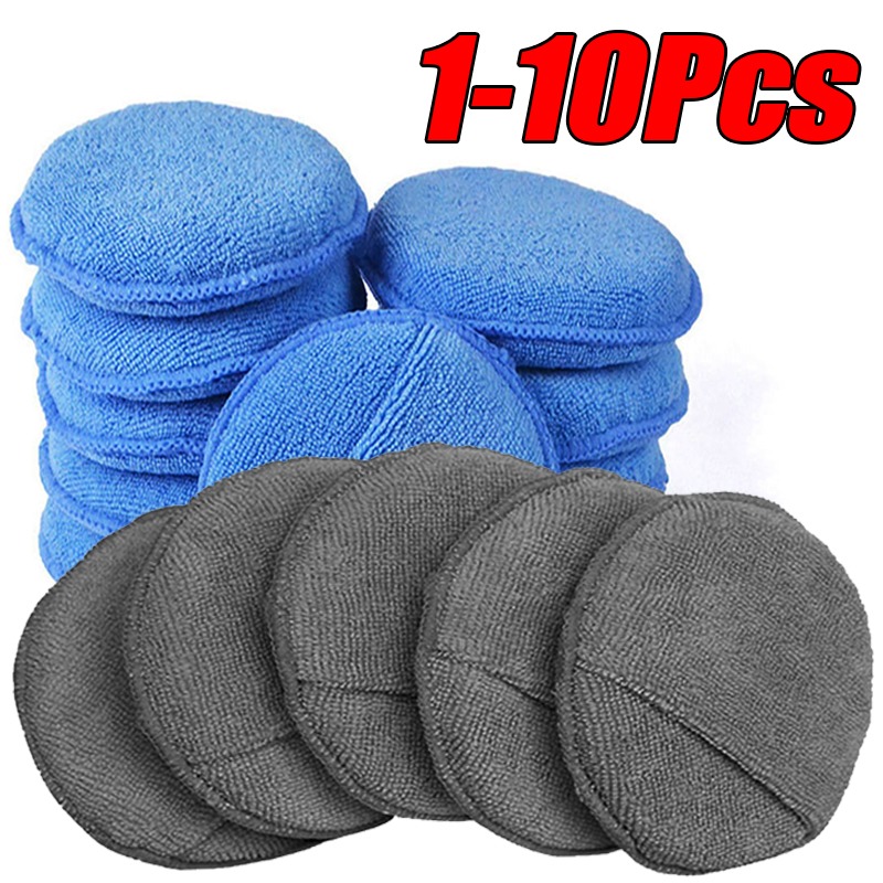 Wax Applicator Pad - 10 adet araba detaylandırma aplikatör pedleri