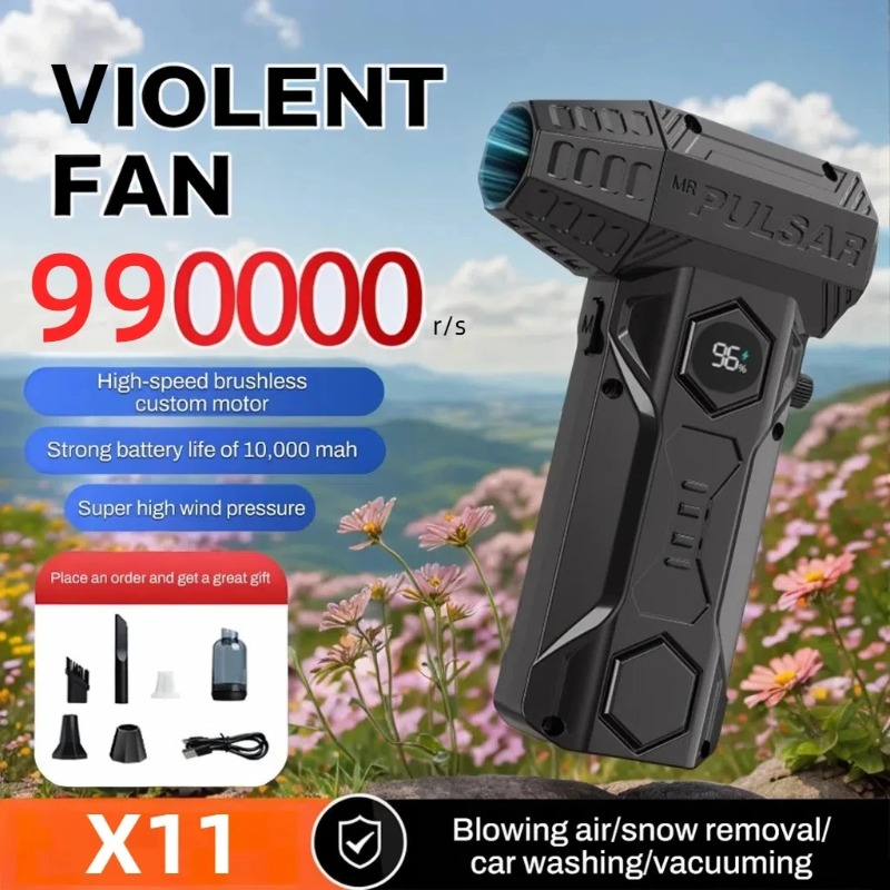 Dryer Car Blower - Hava Üfleyici X11 Süper Güçlü 990000RPM