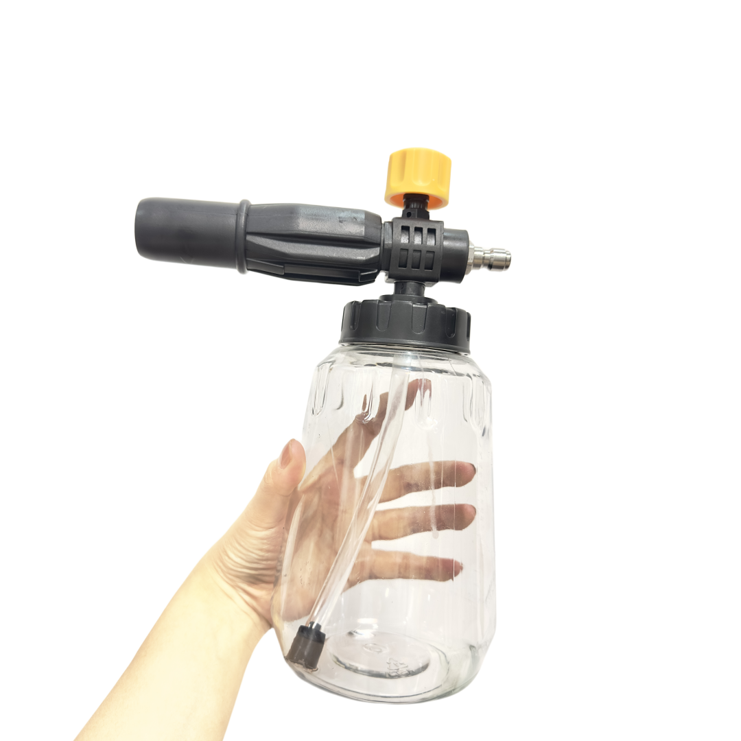Foam Cannon Car Wash - 1 PC Siyah ve Sarı Kalın