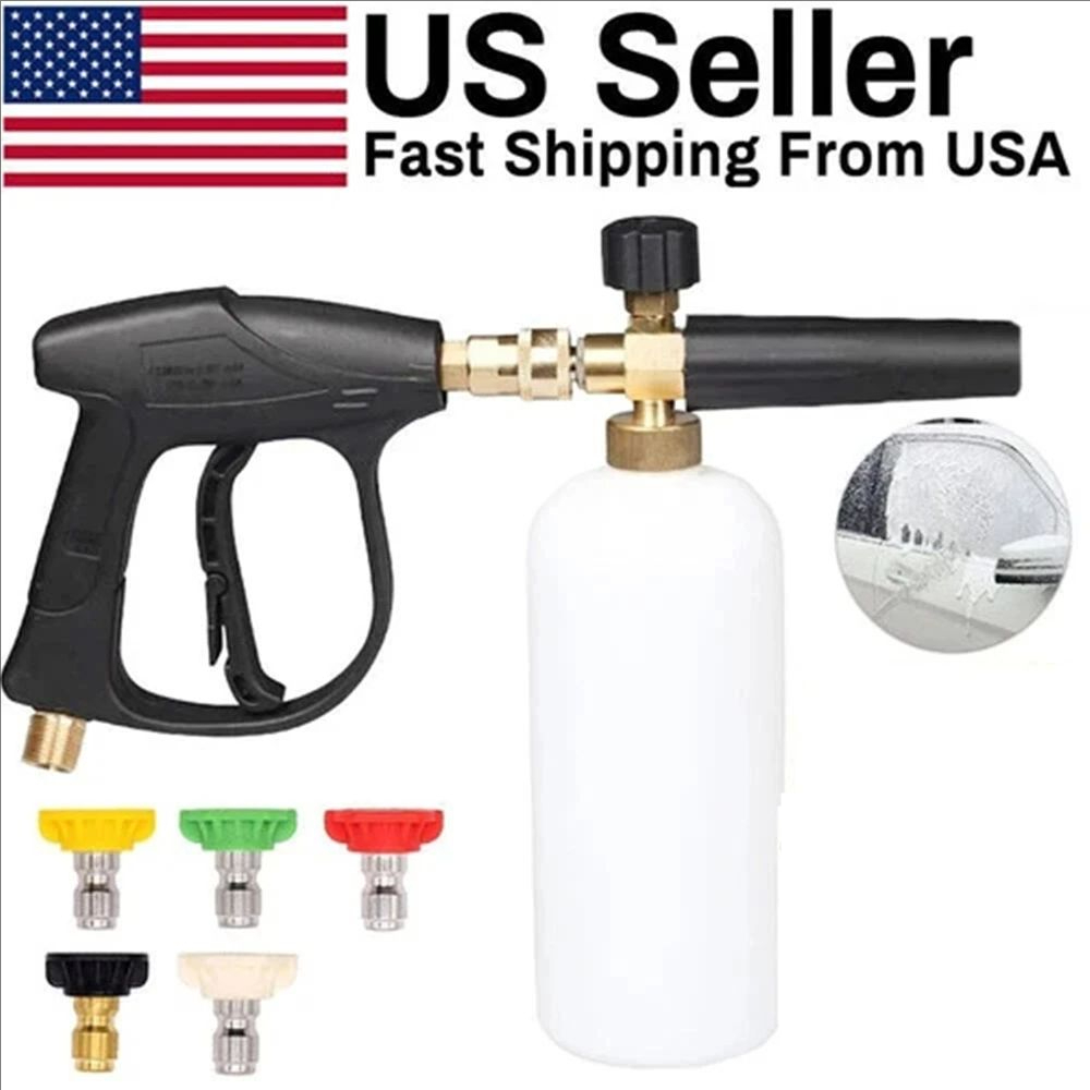 Pressure Washer Foam Gun - Yüksek Basınçlı Yıkama Tabancası + Kar