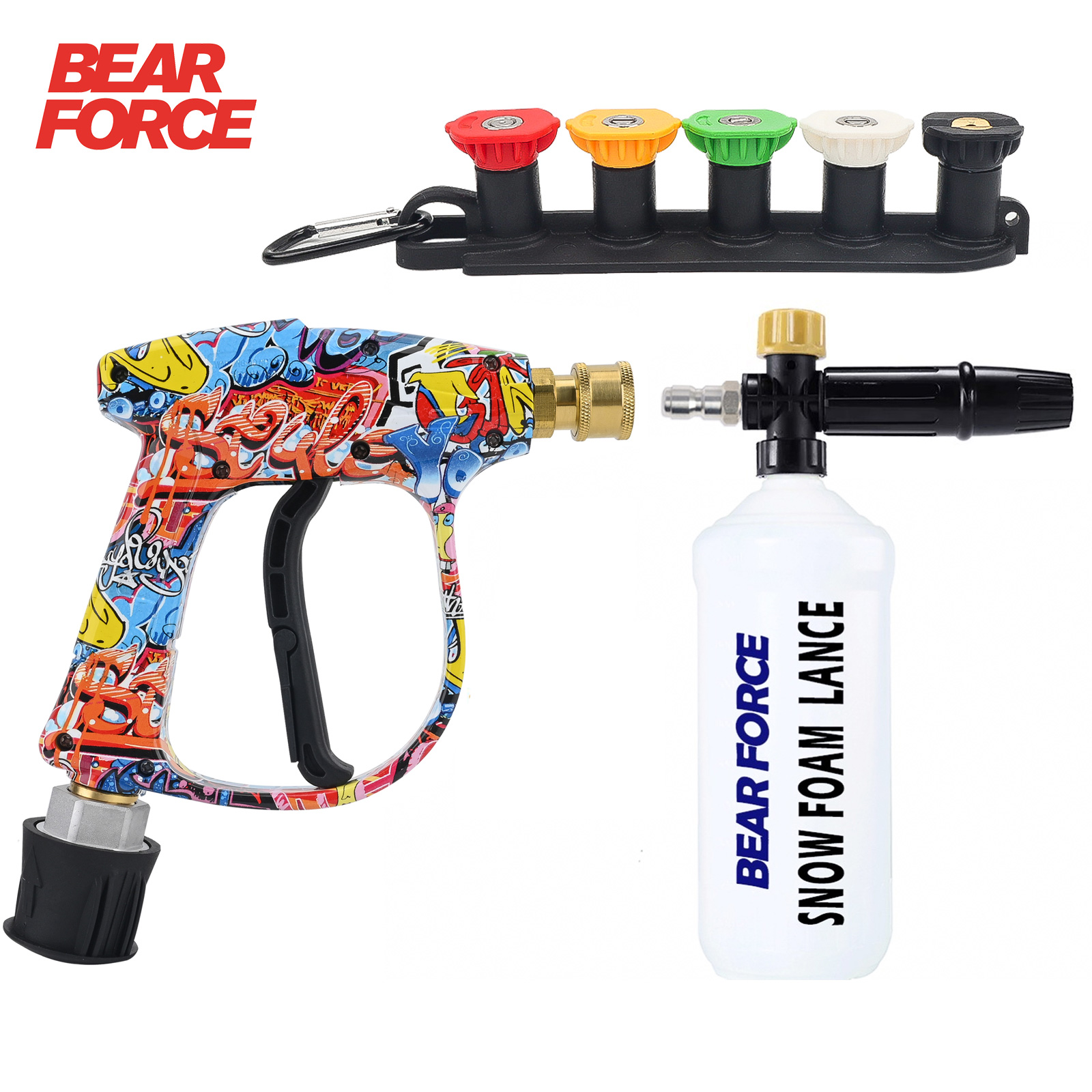 Pressure Washer Foam Gun - Basınçlı yıkama makinesi su tabancası araba