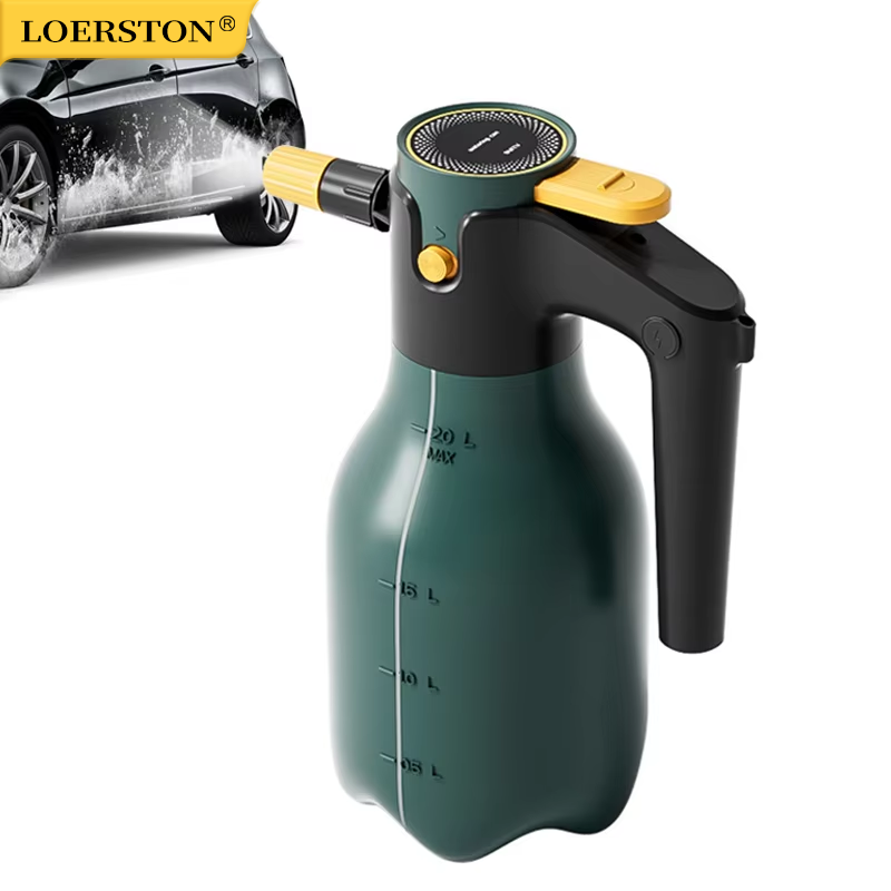 Pressure Washer Foam Gun - Yükseltilmiş 2L Elektrikli Köpük Sprey Şişesi