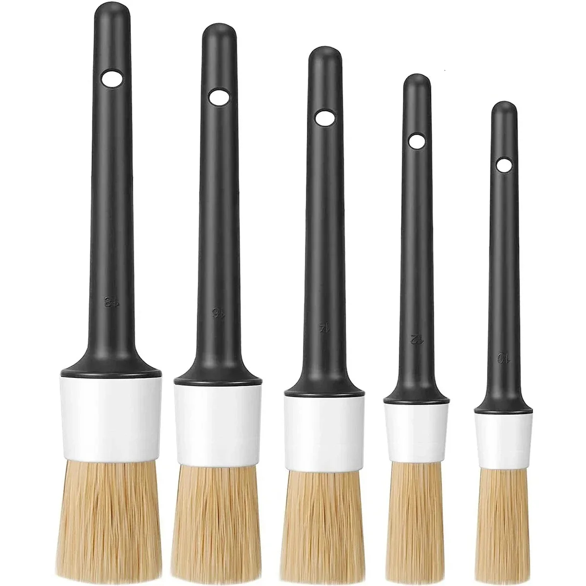 Dirt Brush Interior - 5 adet temizleme araçları oto araba