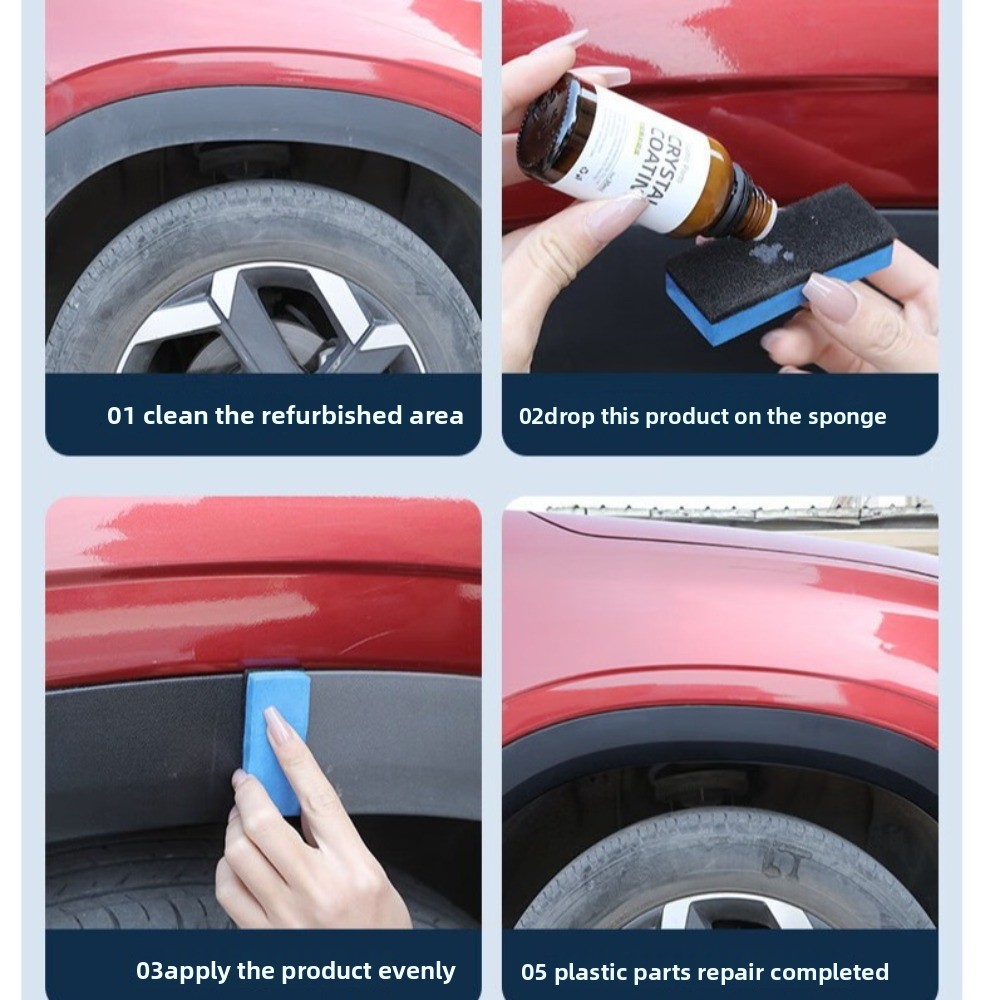 Trim Restorer Plastic - Yeni Dayanıklı Kristal Kaplama Yenileyici Kaplama