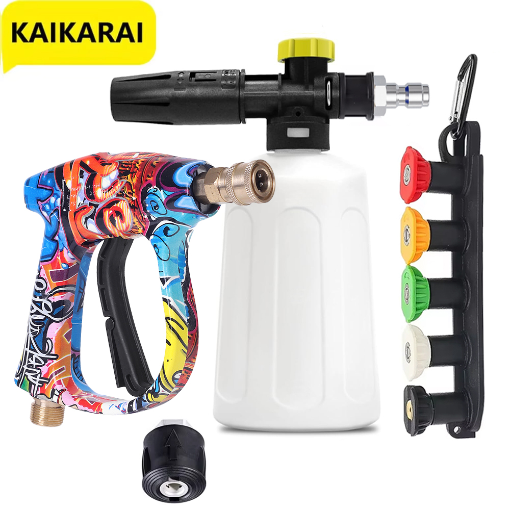 Foam Cannon Car Wash - ROUE 1/4 Hızlı Bağlantı Kar Tanesi