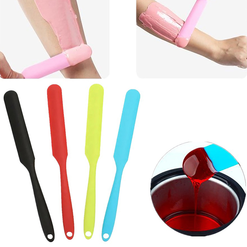 Wax Applicator Pad - Silikon kozmetik ağda spaspatuyapışmaz epilasyon sopa