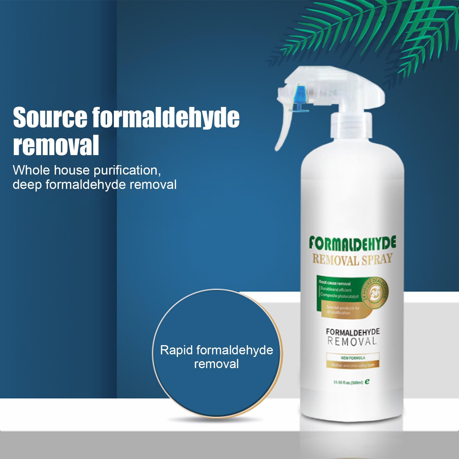 Odor Eliminator Car - 500 ml Formaldehit Sprey Etkili Derin