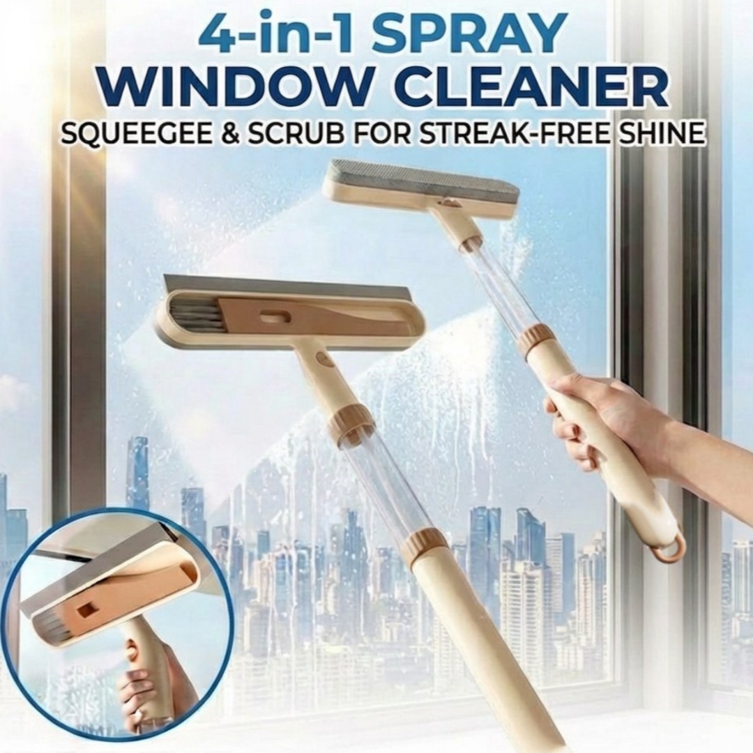 Glass Cleaner Streak - 4'ü 1 Arada Pencere Camı Temizleyici