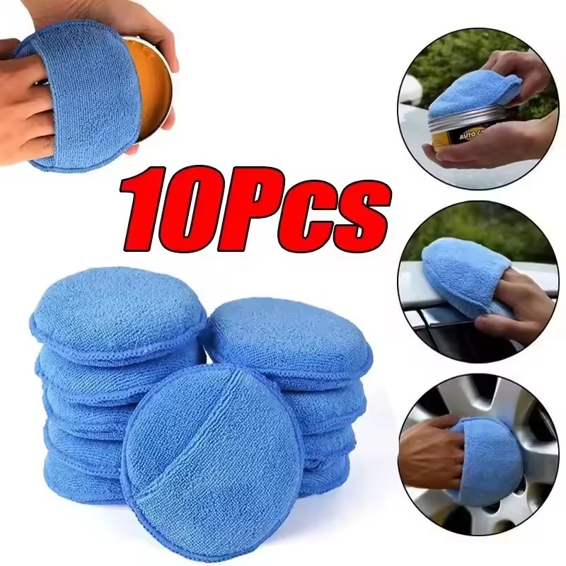 Interior Detailing Kit - 10/1 adet 5 inç mikrofiber balmumu