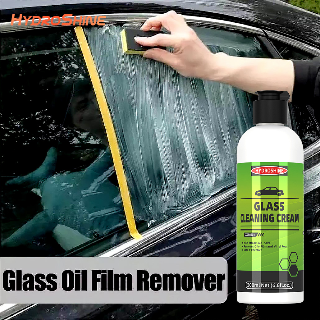 Glass Cleaner Streak - Hydroshine Araba Cam Yağı Filmi Sökücü