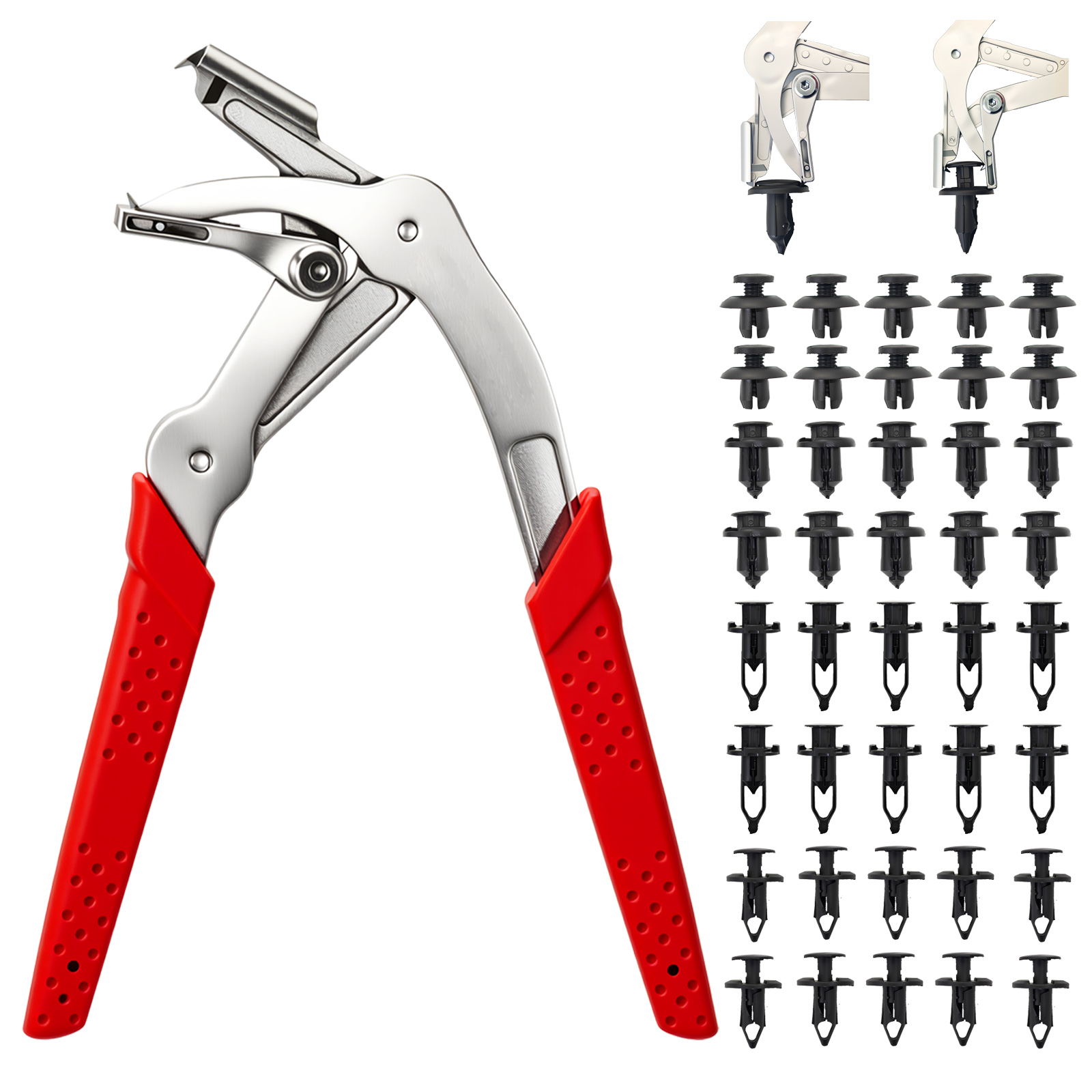 Trim Restorer Plastic - 40 Adet Oto Klips Çıkarıcı, Panel