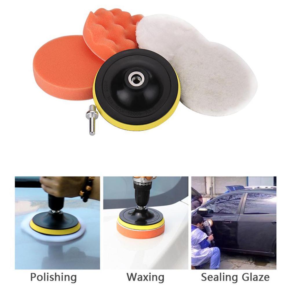 6 adet/takım araba parlatma sü - Polish Pad Set Buffer incelemesi ve fiyatı