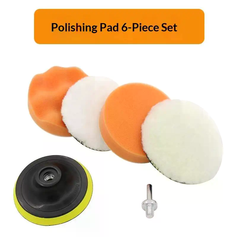 6 adet köpük ped tampon kiti p - Polish Pad Set Buffer incelemesi ve fiyatı