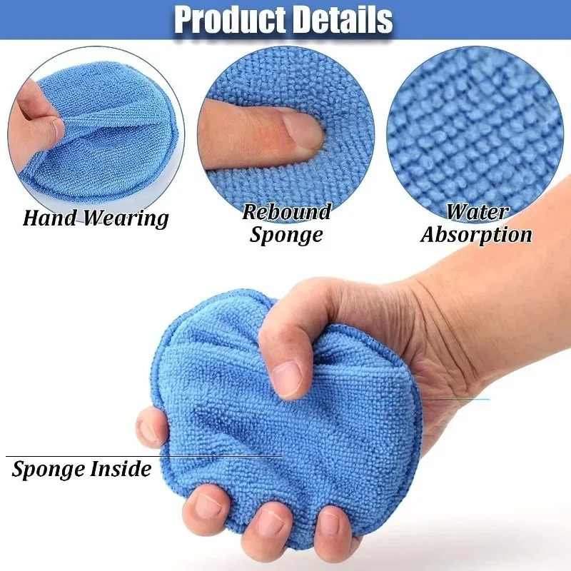 10 adet araba detaylandırma ap - Wax Applicator Pad incelemesi ve fiyatı