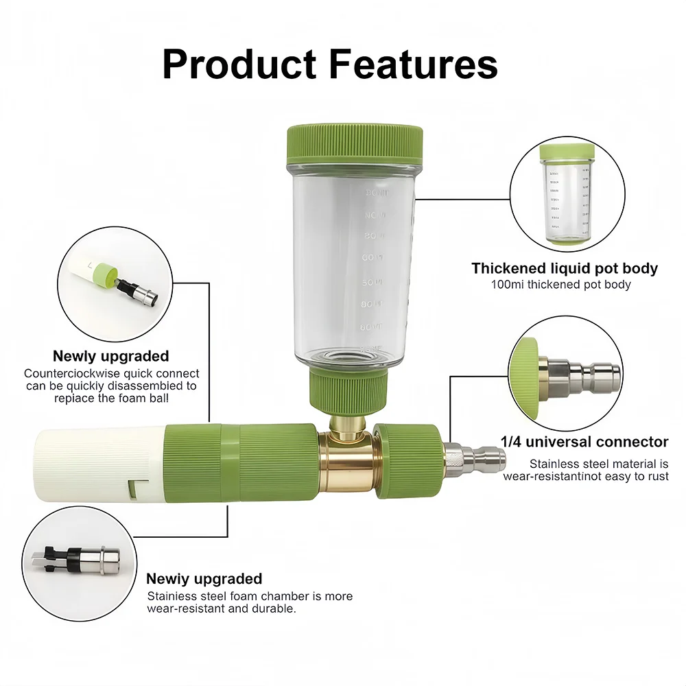 Yüksek Basınçlı Araba Yıkama K - Pressure Washer Foam Gun incelemesi ve fiyatı