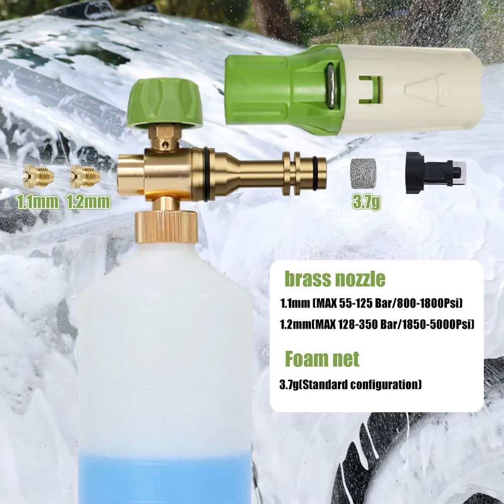 Alüminyum Köpük tabancası Lanc - Pressure Washer Foam Gun incelemesi ve fiyatı