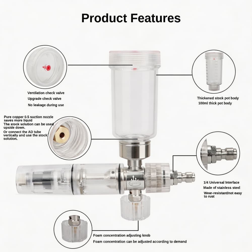 Köpük Püskürtme Tabancası Ayar - Pressure Washer Foam Gun incelemesi ve fiyatı