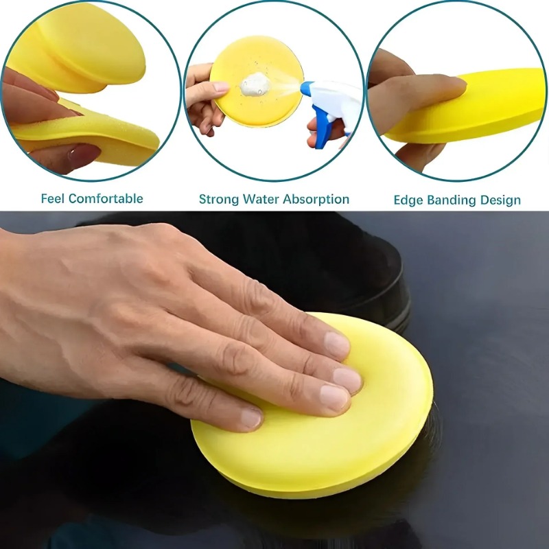 6 adet araba bakım köpük balmu - Wax Applicator Pad incelemesi ve fiyatı