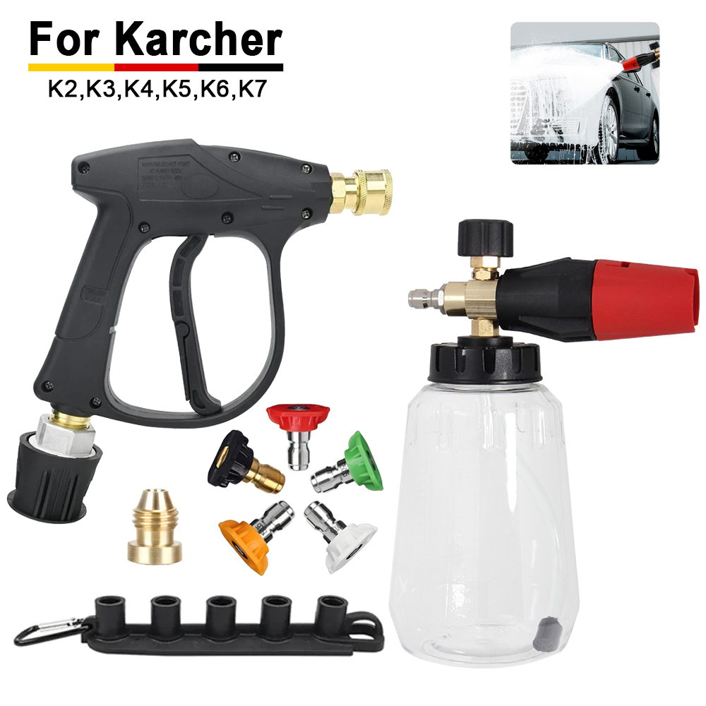 Karcher Uyumlu Kar Köpüğü Taba - Pressure Washer Foam Gun incelemesi ve fiyatı