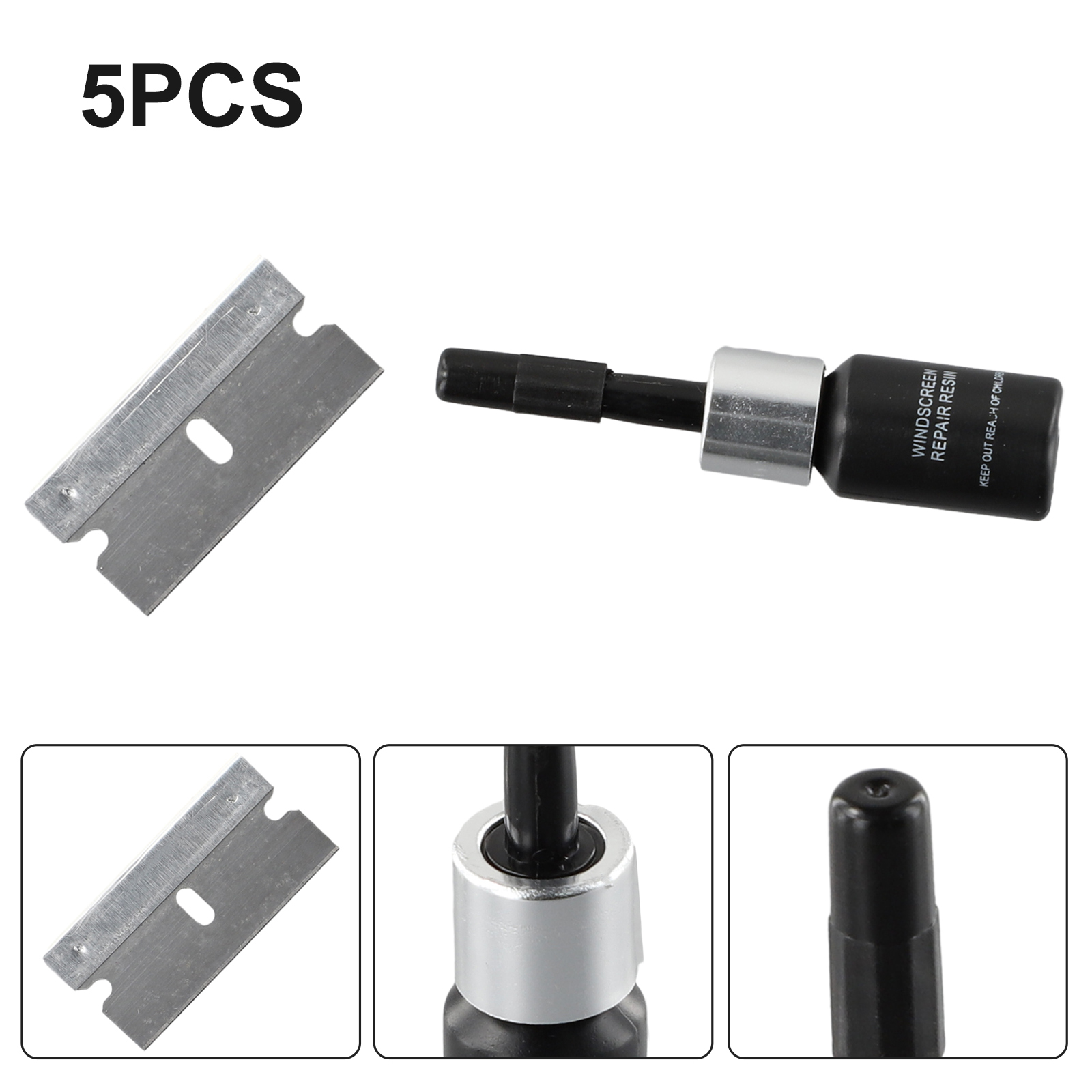 5 adet otomotiv ön cam cam çat - Glass Cleaner Streak incelemesi ve fiyatı