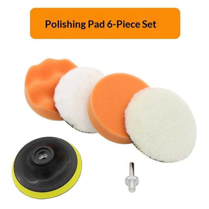 6 adet köpük ped tampon kiti p - Polish Pad Set Buffer incelemesi ve fiyatı