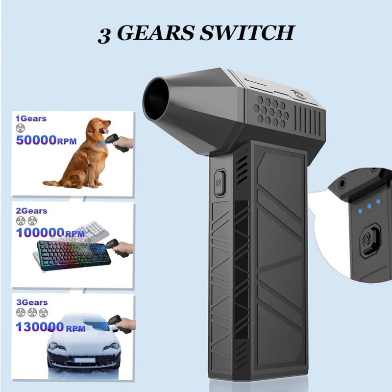 Turbo Jet Üfleyici 130000RPM G - Dryer Car Blower incelemesi ve fiyatı