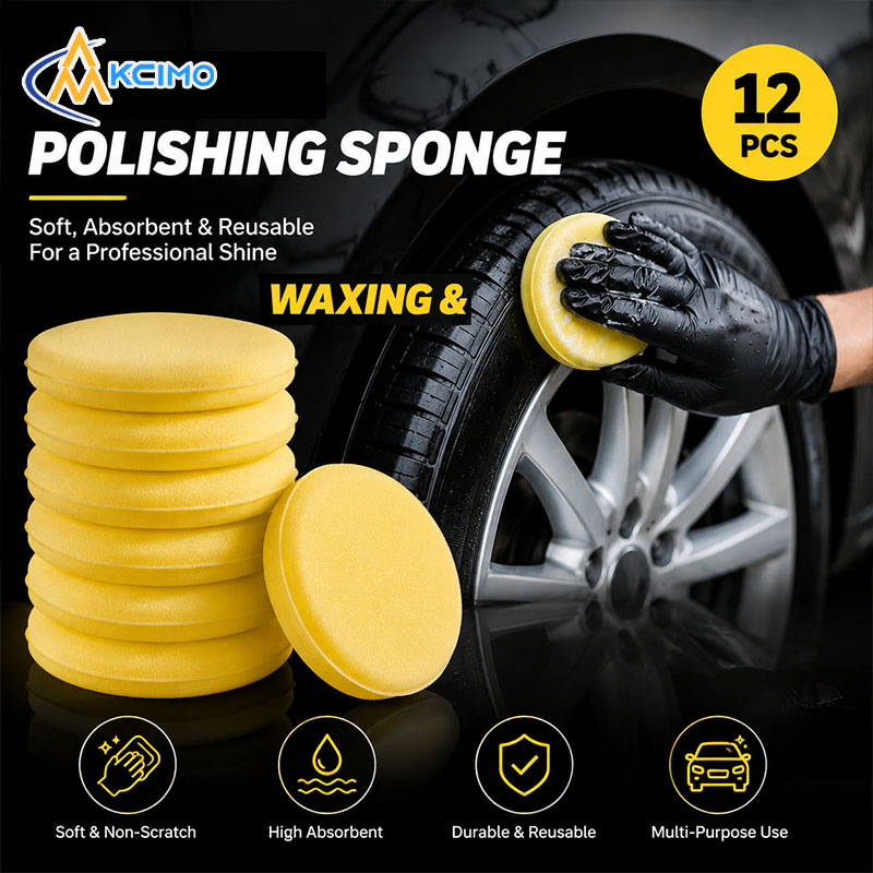 12 adet araba ağda süngeri yuv - Wax Applicator Pad incelemesi ve fiyatı