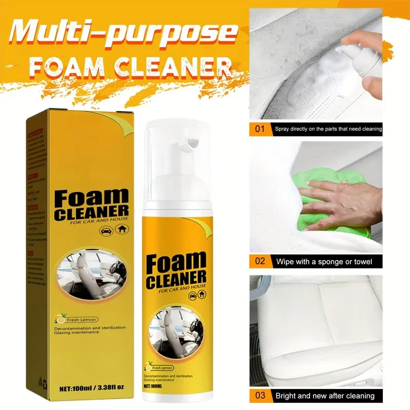 Çok fonksiyonlu köpük temizley - Leather Cleaner Interior incelemesi ve fiyatı