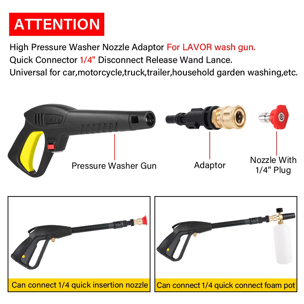 LAVOR / ARKSIDE PHD / VAX / In - Pressure Washer Foam Gun incelemesi ve fiyatı