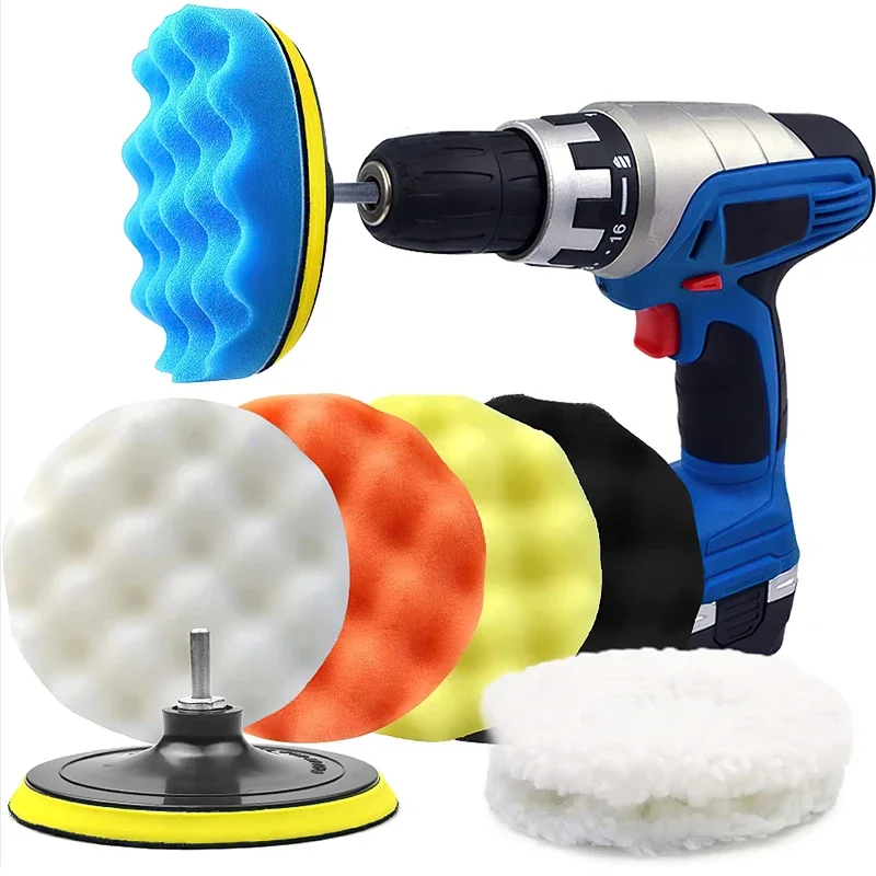 Yeni 8 Parça Araba Polisaj Ped - Polish Pad Set Buffer incelemesi ve fiyatı