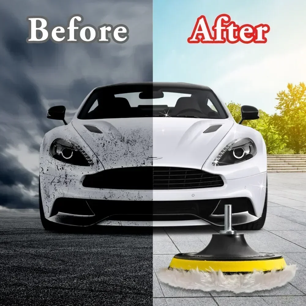 5 adet/takım yün parlatma pedi - Polish Pad Set Buffer incelemesi ve fiyatı