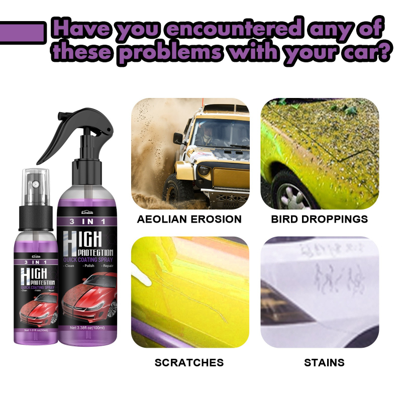 3 IN 1 Araba Seramik Kaplama S - Car Wax Ceramic Coating incelemesi ve fiyatı