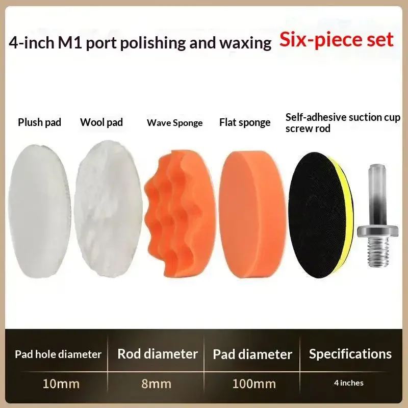 6 adet köpük ped tampon seti p - Polish Pad Set Buffer incelemesi ve fiyatı