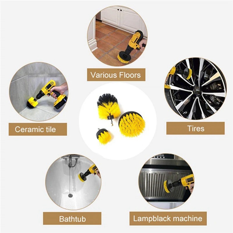 15 adet Elektrikli Zemin Temiz - Car Cleaning Brush incelemesi ve fiyatı