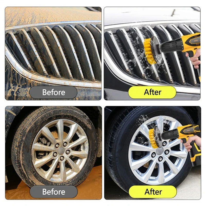 15 adet Elektrikli Zemin Temiz - Car Cleaning Brush incelemesi ve fiyatı