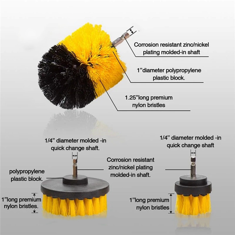 15 adet Elektrikli Zemin Temiz - Car Cleaning Brush incelemesi ve fiyatı