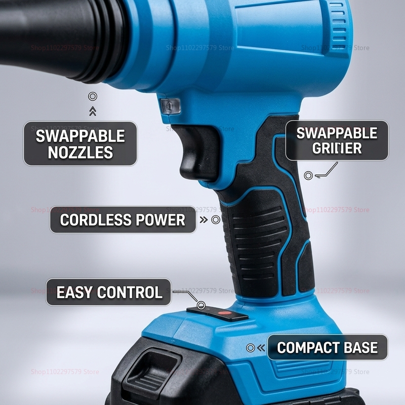 Fırçasız Turbojet Fan Kablosuz - Dryer Car Blower incelemesi ve fiyatı
